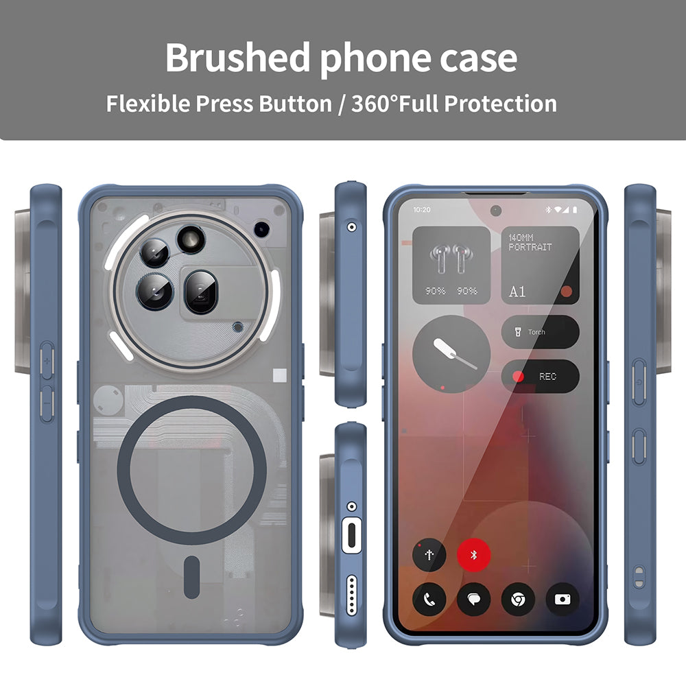 MagSafe ovitek za Nothing Phone (3a) Pro, Techsuit, HaloFrost II, temno moder
