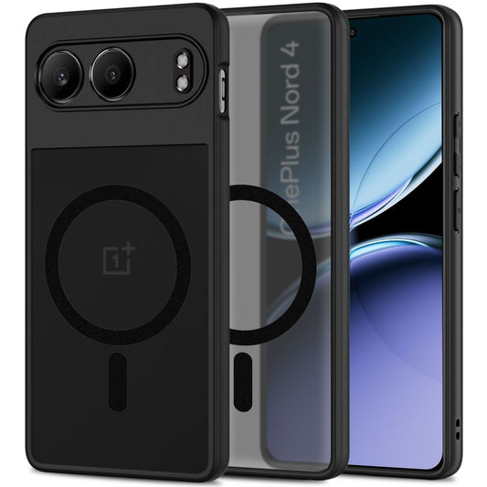 Ohišje MagSafe za OnePlus Nord 4, Tech-Protect, Magmat, črno