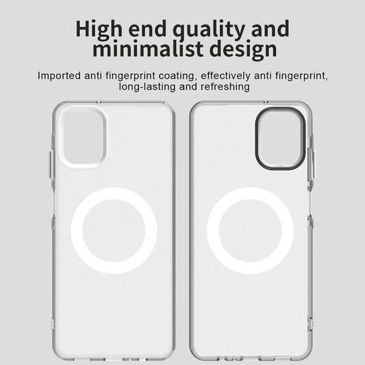 MagSafe ovitek za Samsung Galaxy A06 A065, Techsuit, CandyCase, Bela