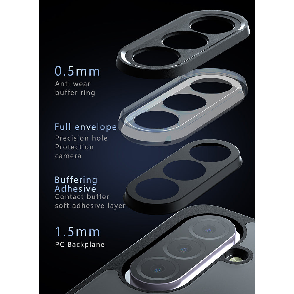 MagSafe ovitek za Samsung Galaxy A16 5G A166 / A16 4G A165, Techsuit, PureFrost, mat črn