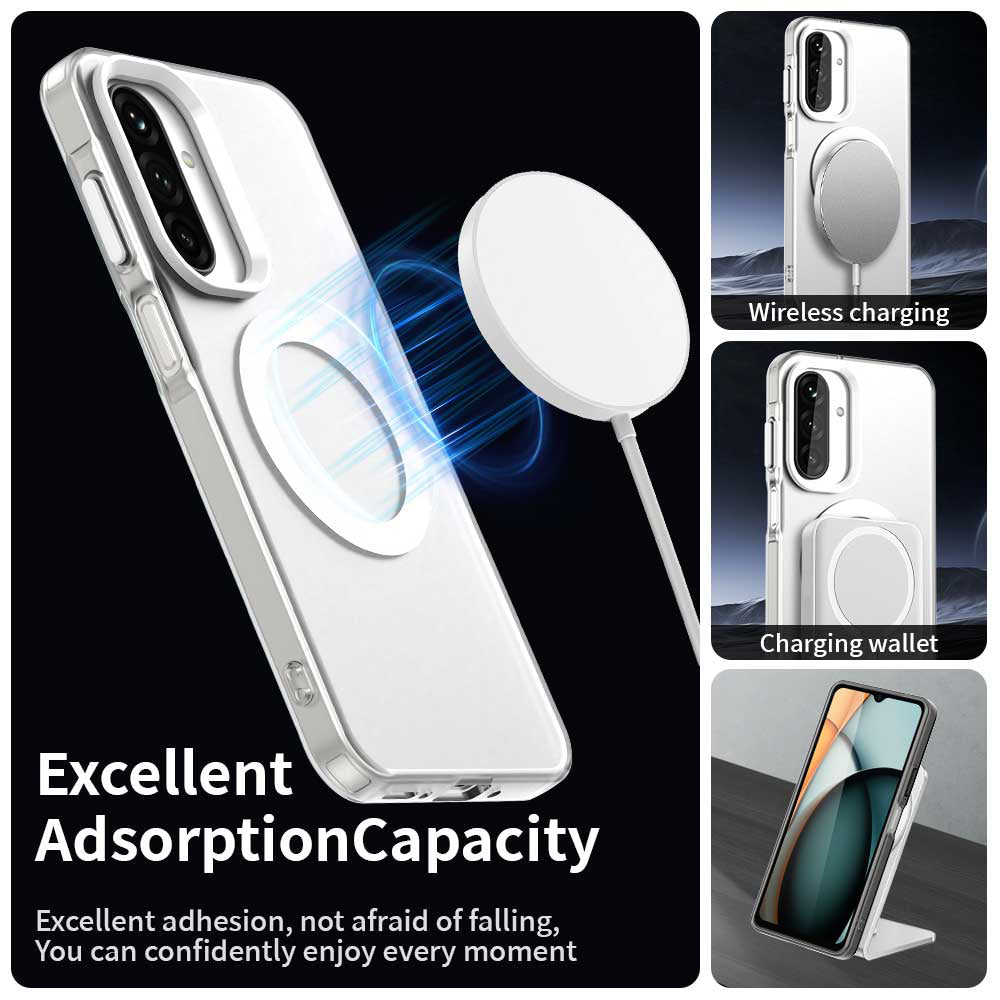MagSafe Case for Samsung Galaxy A27 5G, Techsuit, CandyCase, White