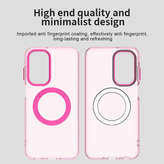 MagSafe ovitek za Samsung Galaxy A27 5G, Techsuit, CandyCase, roza