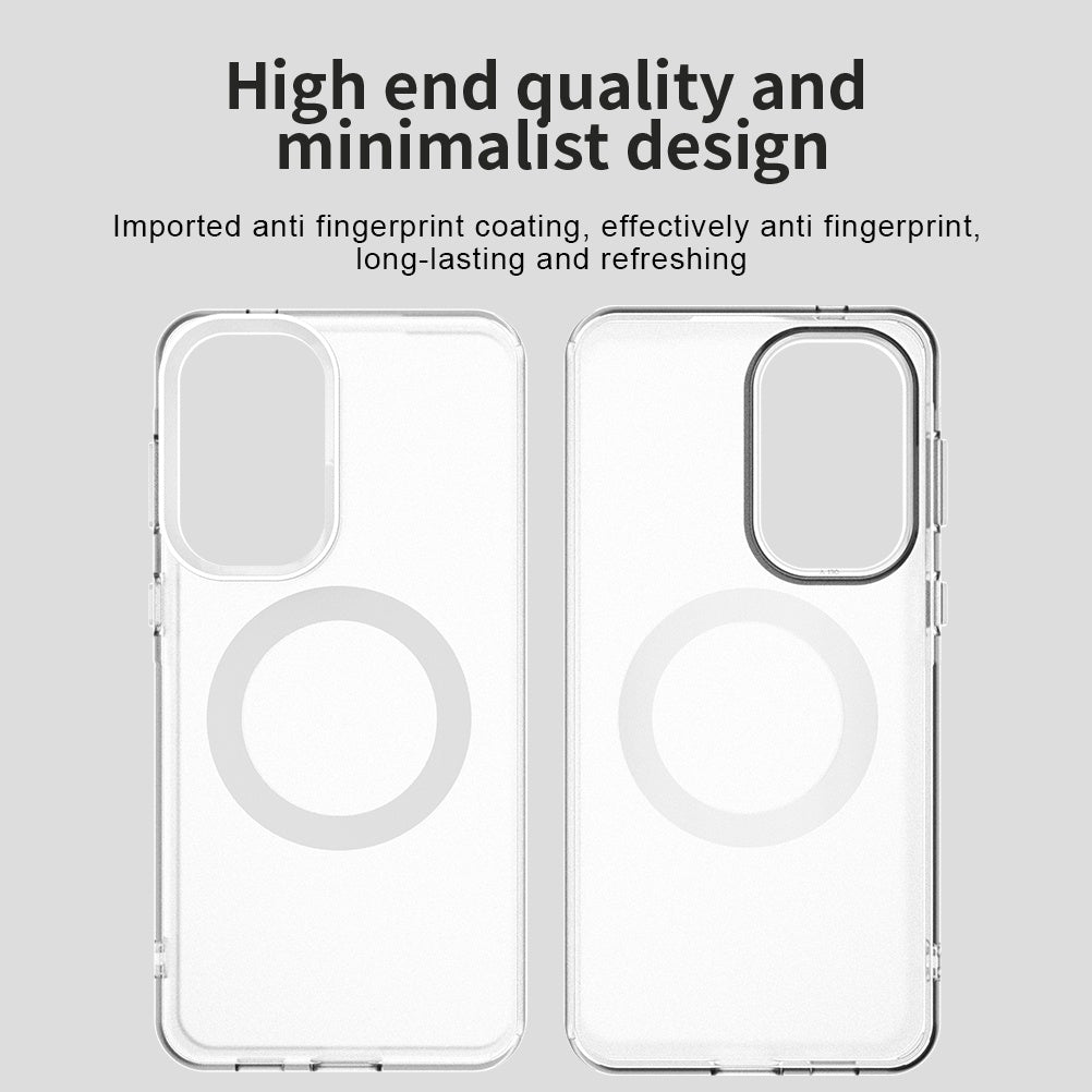 Ovitek MagSafe za Samsung Galaxy A37 5G, Techsuit, CandyCase, Bela