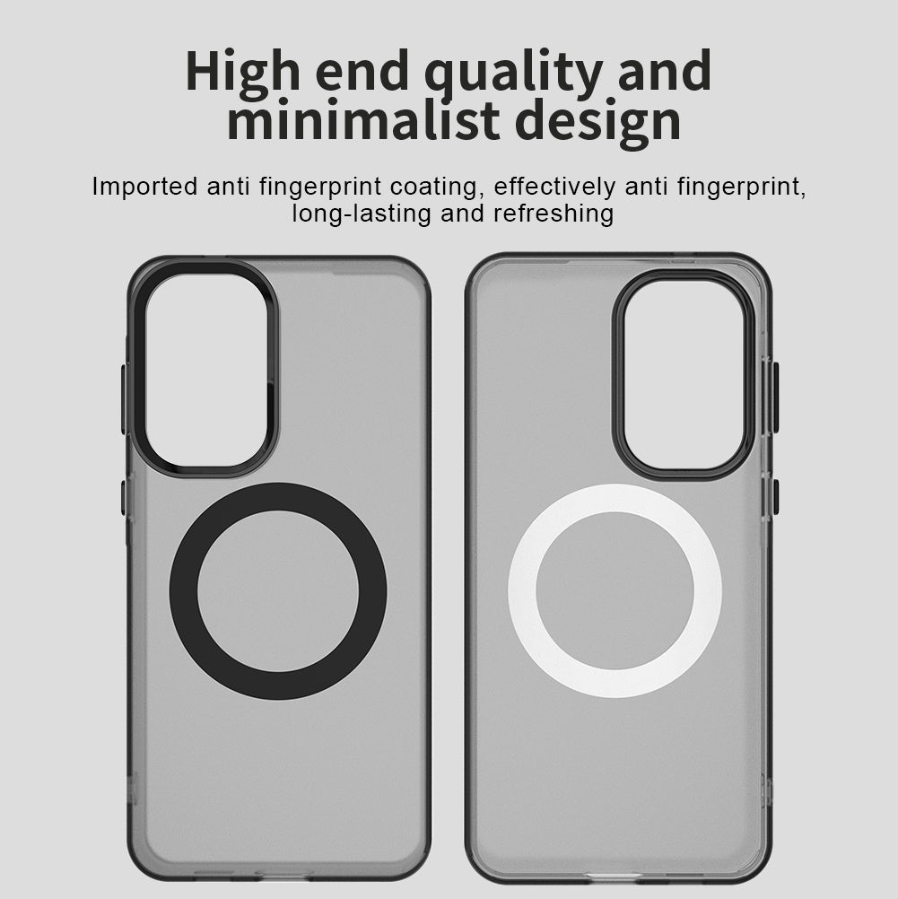 Ovitek MagSafe za Samsung Galaxy A57 5G, Techsuit, CandyCase, Črn