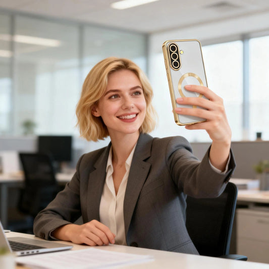 MagSafe Case for Samsung Galaxy A57 5G, Techsuit, Luxury Crystal, Dark Green