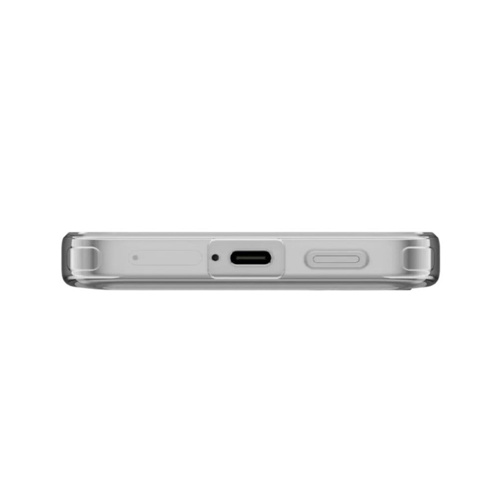 Ovitek MagSafe za Samsung Galaxy S25 S931, UNIQ, LifePro Xtreme MagClick, Prozoren