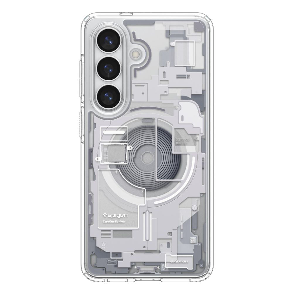 Ovitek MagSafe za Samsung Galaxy S26 Plus S947, Spigen, Ultra Hybrid Zero One, Bela ACS10712