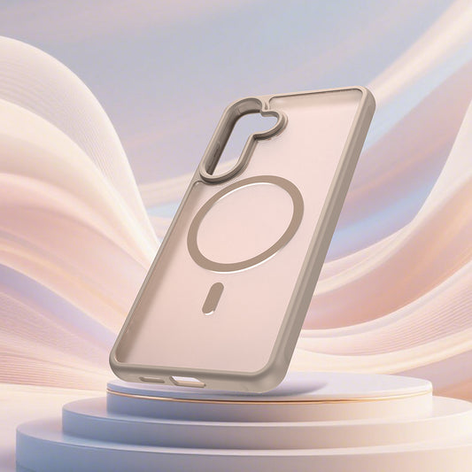 Ovitek MagSafe za Samsung Galaxy S26 Plus, Techsuit, HaloFrost II, Zlat