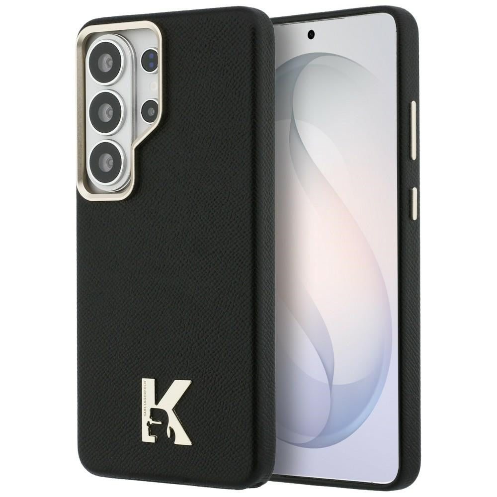 MagSafe ovitek za Samsung Galaxy S26 Ultra S948, Karl Lagerfeld, Karl Head Logo, črn