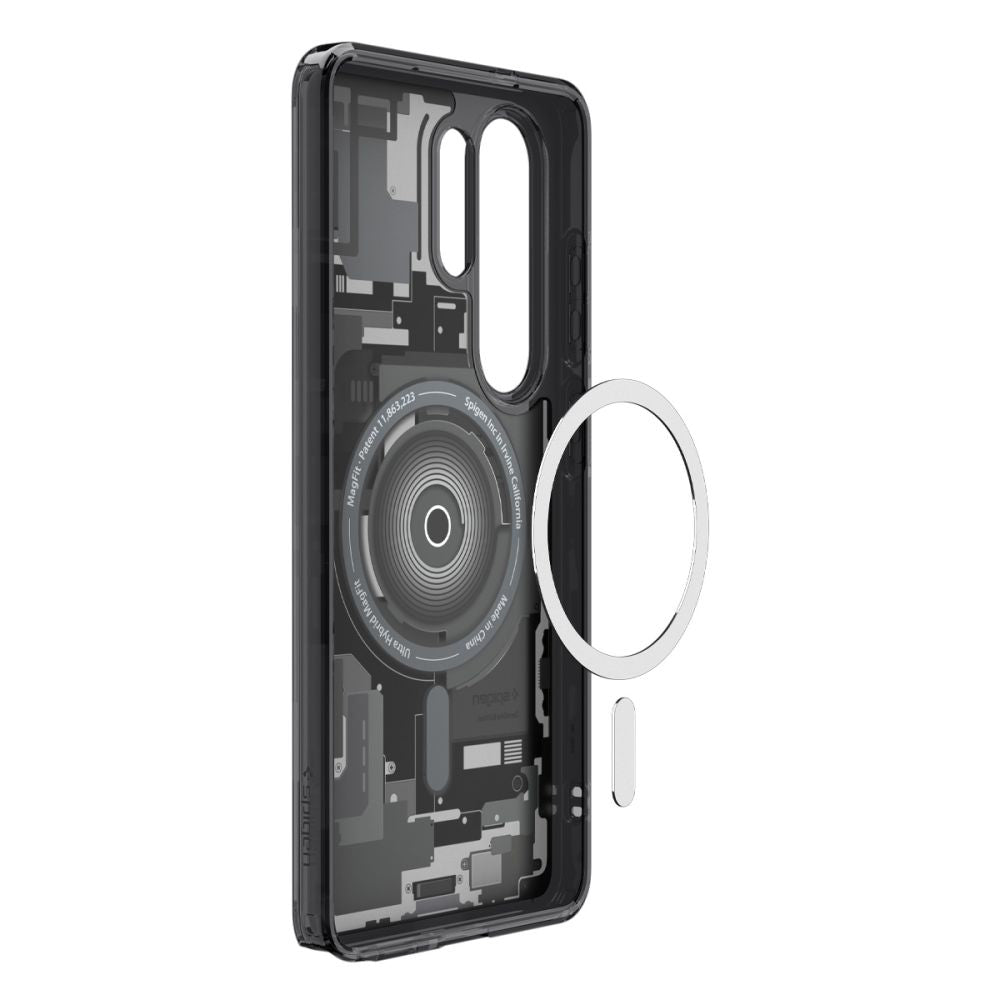 Ovitek MagSafe za Samsung Galaxy S26 Ultra S948, Spigen, Ultra Hybrid Zero One, Črn ACS10682
