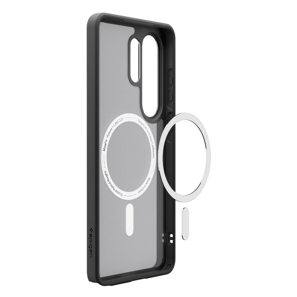 Ovitek MagSafe za Samsung Galaxy S26 Ultra S948, Spigen, Ultra Hybrid, Satinirano črn ACS10681