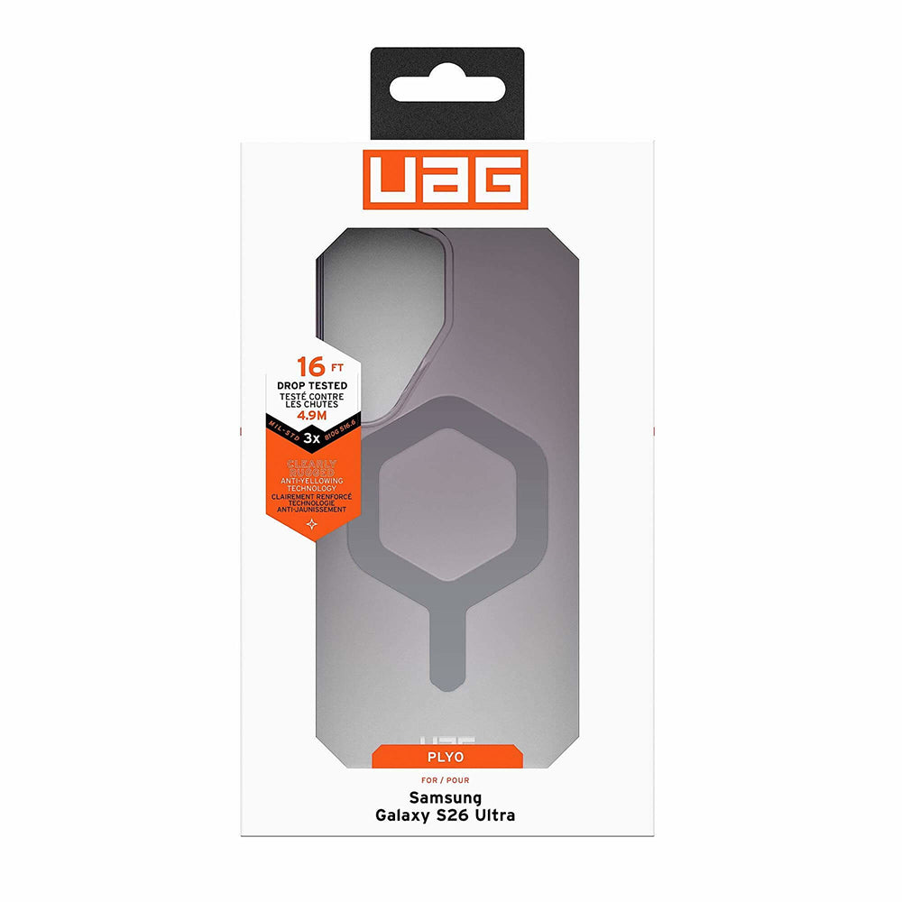 MagSafe ovitek za Samsung Galaxy S26 Ultra S948, Urban Armor Gear, Plyo, Črno prozoren