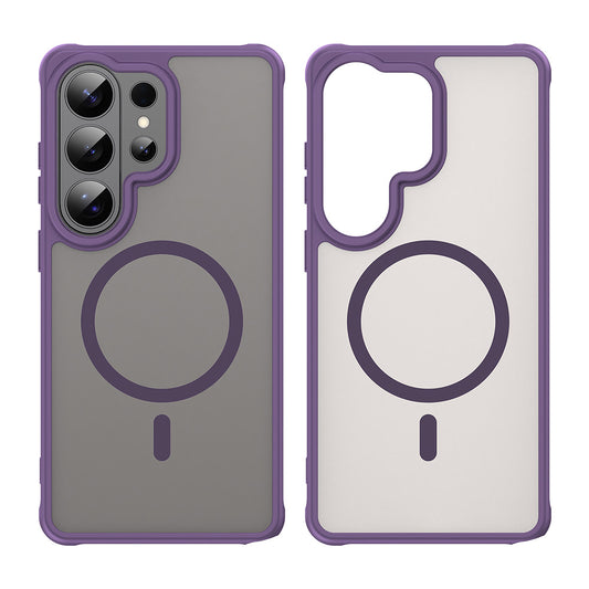 Ovitek MagSafe za Samsung Galaxy S26 Ultra, Techsuit, HaloFrost II, Vijolična