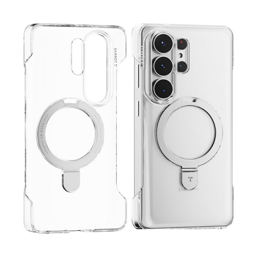 Ohišje MagSafe za Samsung Galaxy S26 Ultra S948, Torras, Ostand Slim, Prozorno