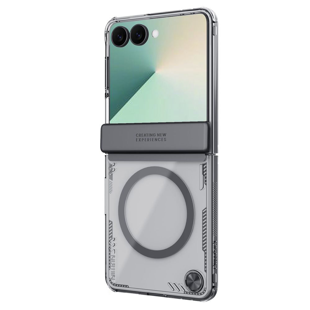 MagSafe ovitek za Samsung Galaxy Z Flip7 F766, Nillkin, Iceblade, Črn