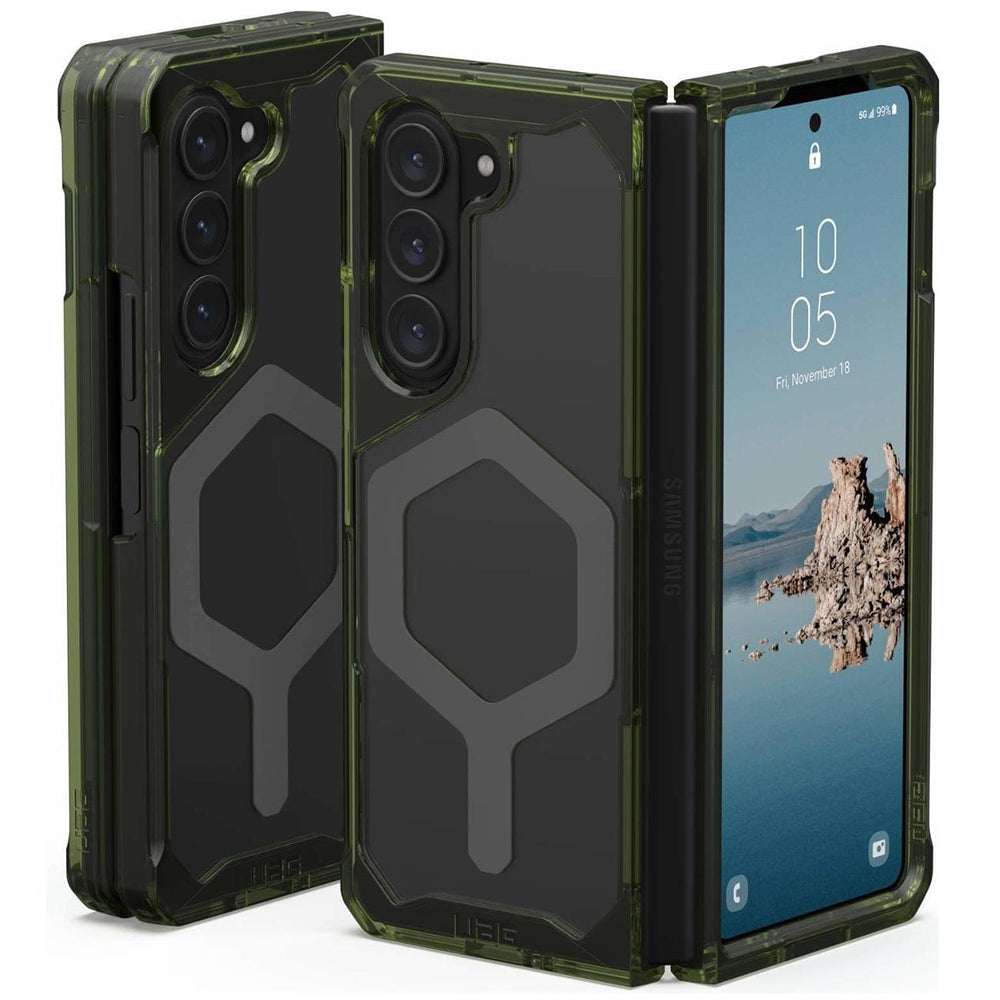 MagSafe ovitek za Samsung Galaxy Z Fold5 F946, Urban Armor Gear, Plyo Pro, Zelena Siva