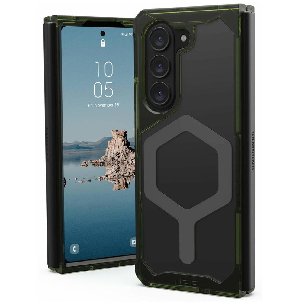 MagSafe ovitek za Samsung Galaxy Z Fold5 F946, Urban Armor Gear, Plyo Pro, Zelena Siva