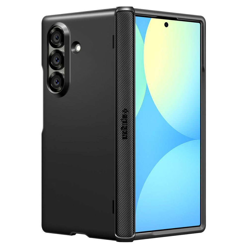 Husa MagSafe za Samsung Galaxy Z Fold7 F966, Spigen, Slim Armor Pro, Črna ACS09551