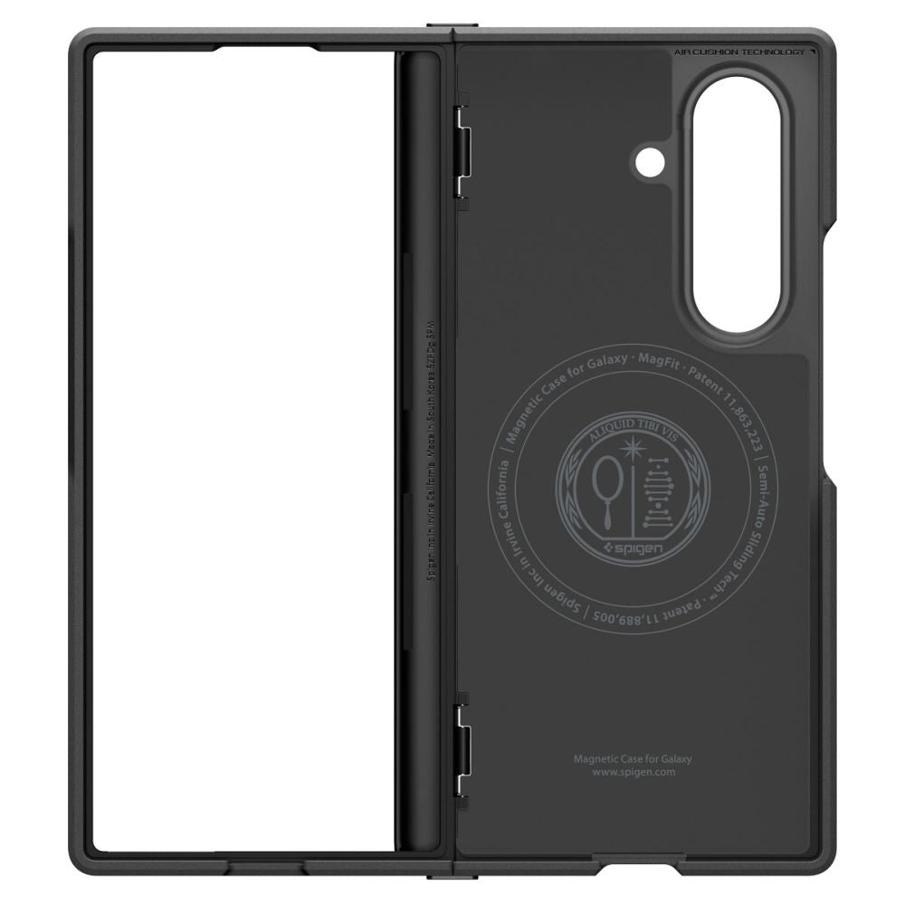 Husa MagSafe za Samsung Galaxy Z Fold7 F966, Spigen, Slim Armor Pro, Črna ACS09551