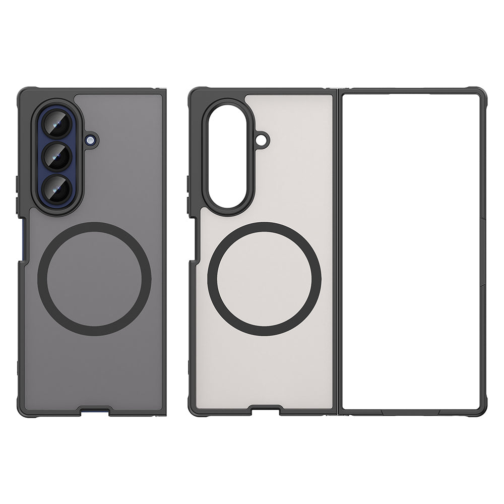 MagSafe ovitek za Samsung Galaxy Z Fold7 F966, Techsuit, HaloFrost II, Črn
