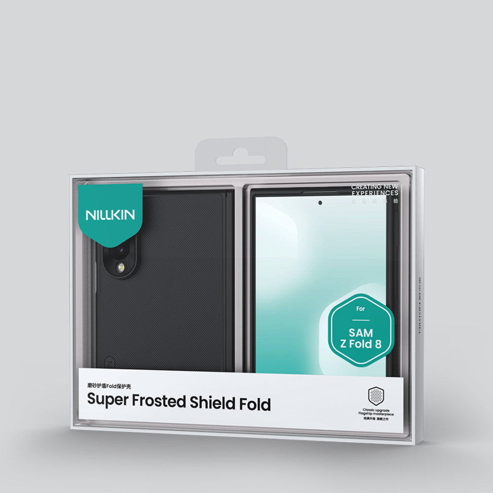 MagSafe ovitek za Samsung Galaxy Z Fold8 F971, Nillkin, Super Frosted Shield, Črn