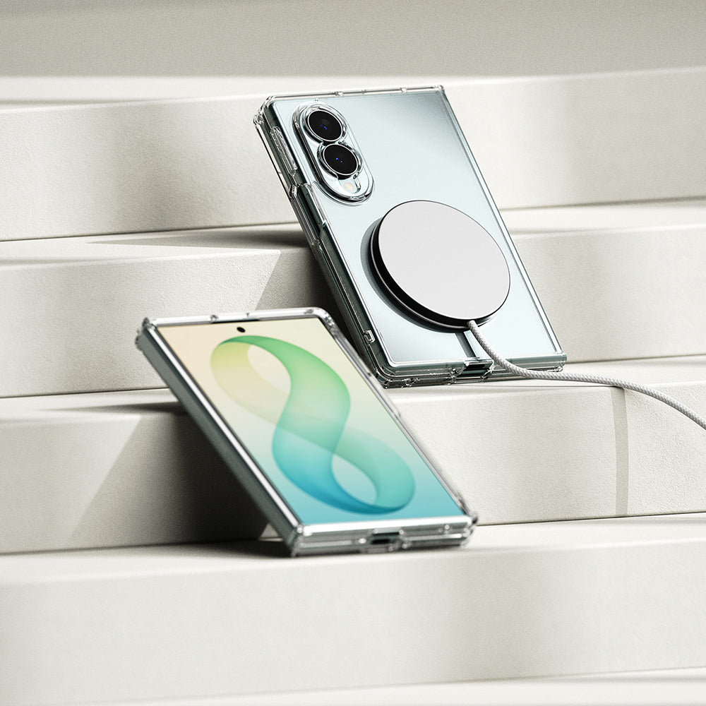 MagSafe ovitek za Samsung Galaxy Z Fold8 F971, Ringke, Fusion, prozoren