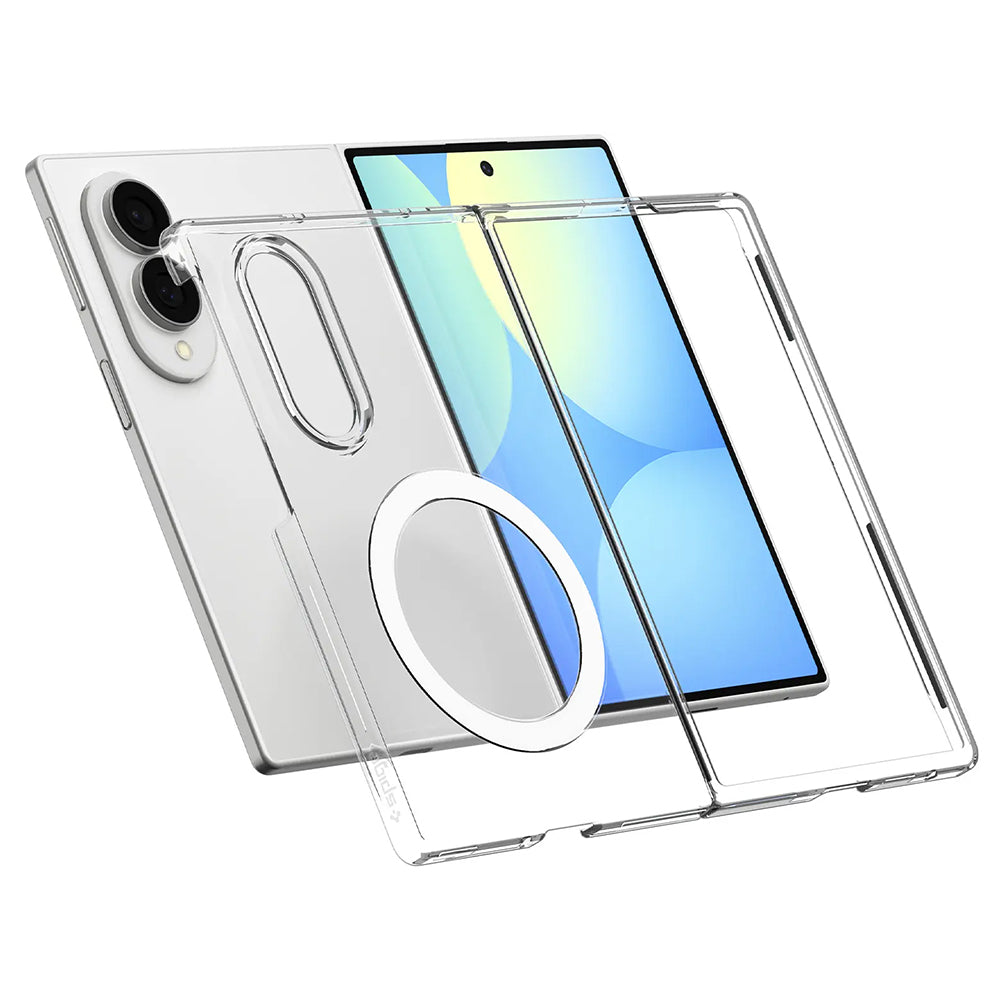 MagSafe ovitek za Samsung Galaxy Z Fold8 F971, Spigen, Air Skin, prozoren bel ACS11952