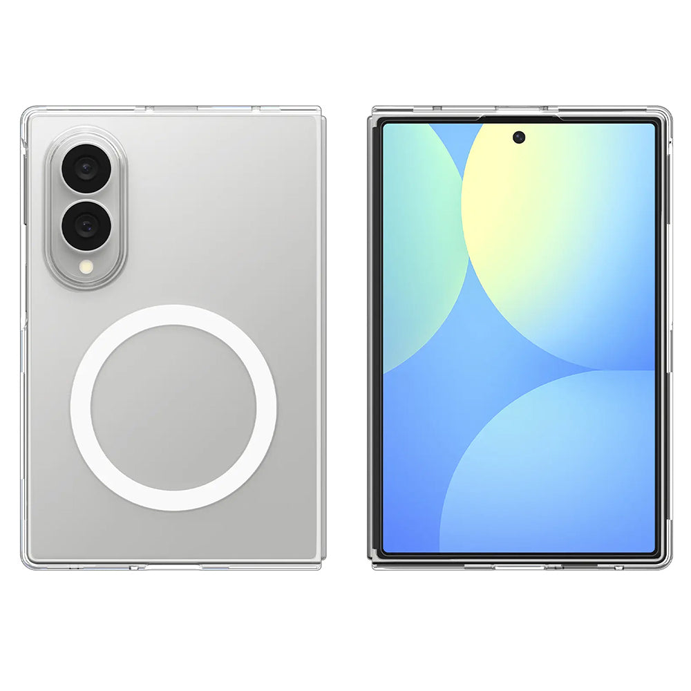 MagSafe ovitek za Samsung Galaxy Z Fold8 F971, Spigen, Air Skin, prozoren bel ACS11952