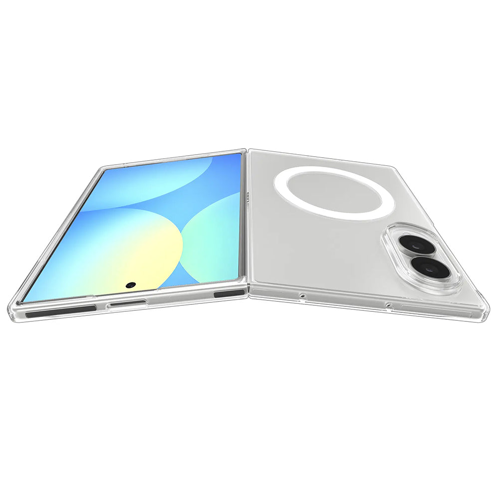 MagSafe ovitek za Samsung Galaxy Z Fold8 F971, Spigen, Air Skin, prozoren bel ACS11952