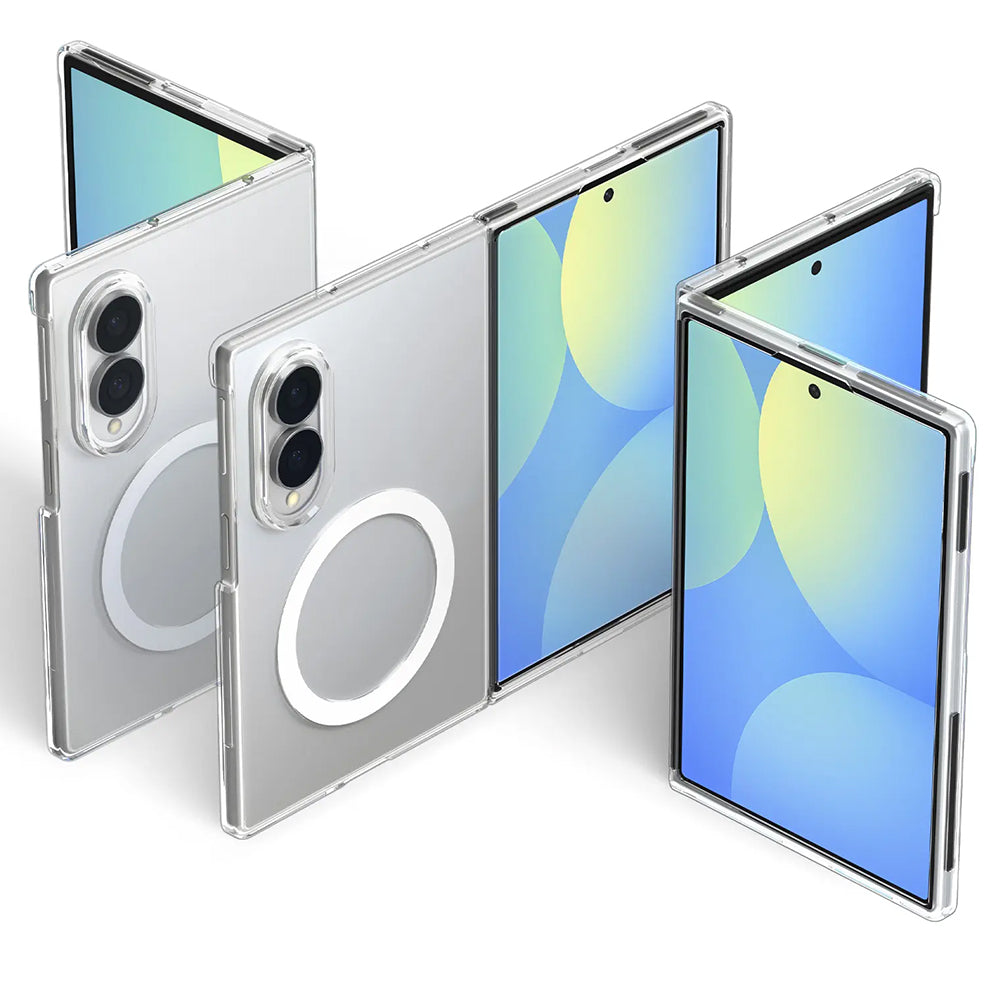 MagSafe ovitek za Samsung Galaxy Z Fold8 F971, Spigen, Air Skin, prozoren bel ACS11952