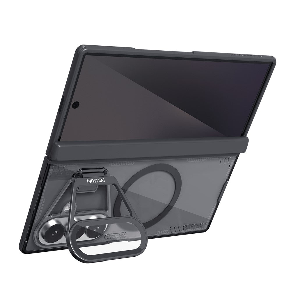 MagSafe ovitek za Samsung Galaxy Z Fold8 Ultra F976, Nillkin, Iceblade Prop z izrezom za kamero, črn