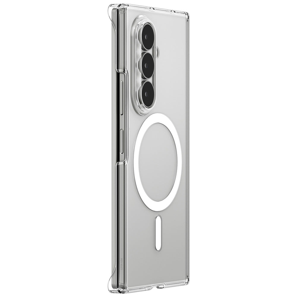 MagSafe ovitek za Samsung Galaxy Z Fold8 Ultra F976, Spigen, Air Skin Zero, prozoren bel ACS11495