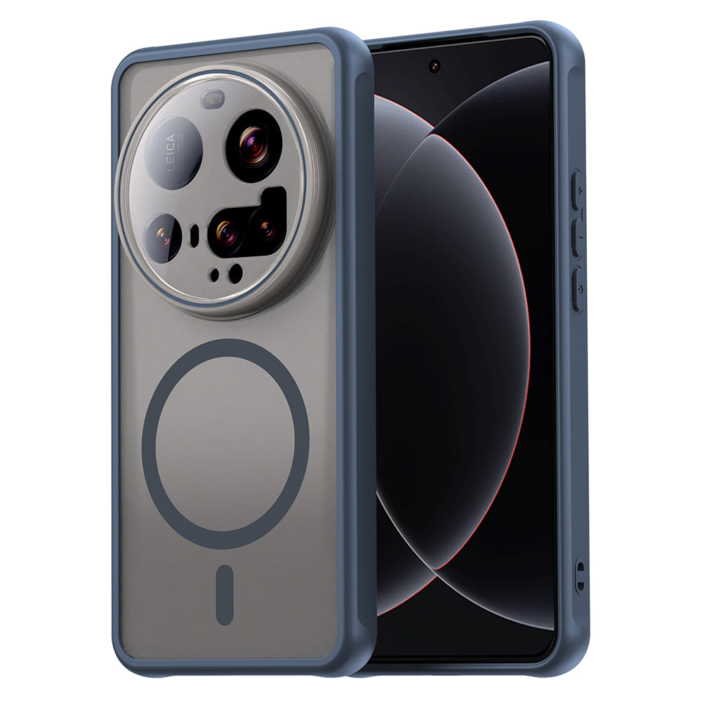 MagSafe ovitek za Xiaomi 15 Ultra, Techsuit, HaloFrost II, temno moder
