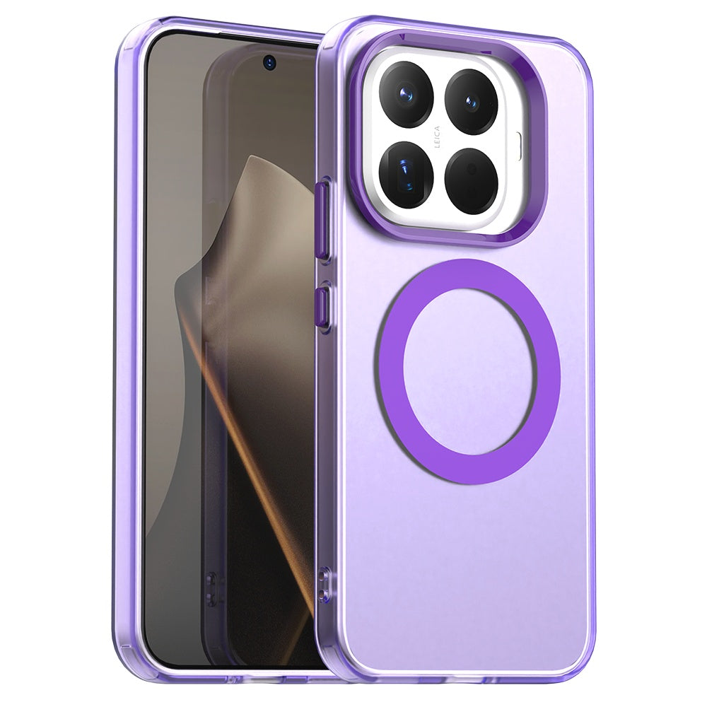 Ovitek MagSafe za Xiaomi 15T Pro, Techsuit, CandyCase, Vijoličen