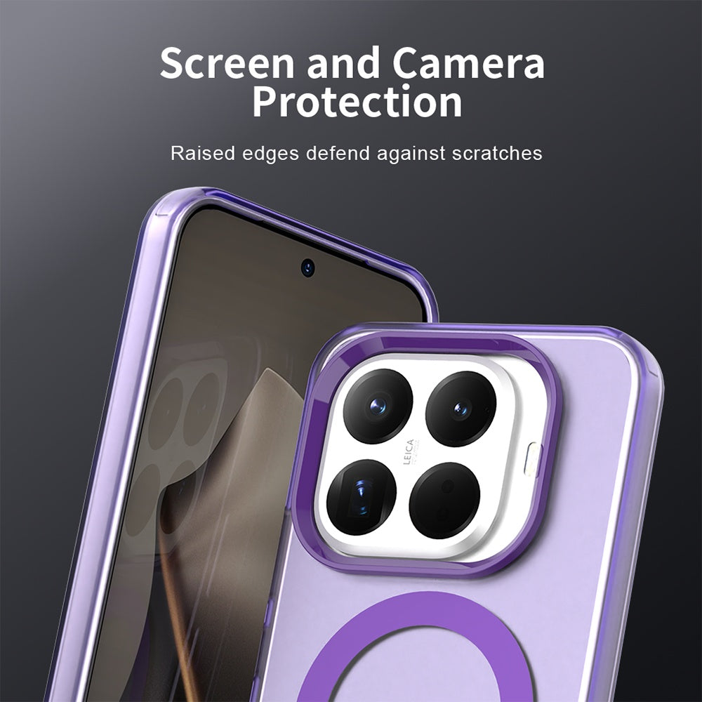 Ovitek MagSafe za Xiaomi 15T Pro, Techsuit, CandyCase, Vijoličen