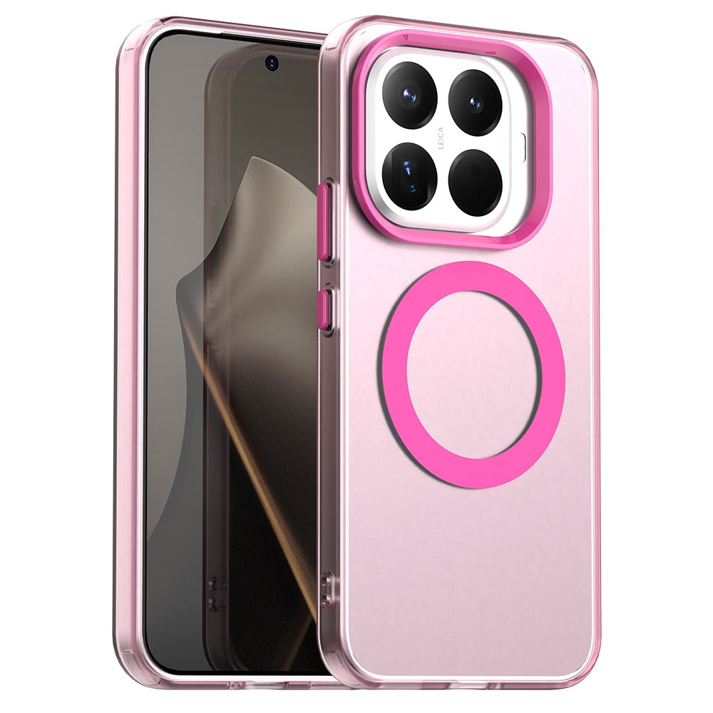 Ovitek MagSafe za Xiaomi 15T Pro, Techsuit, CandyCase, Roza