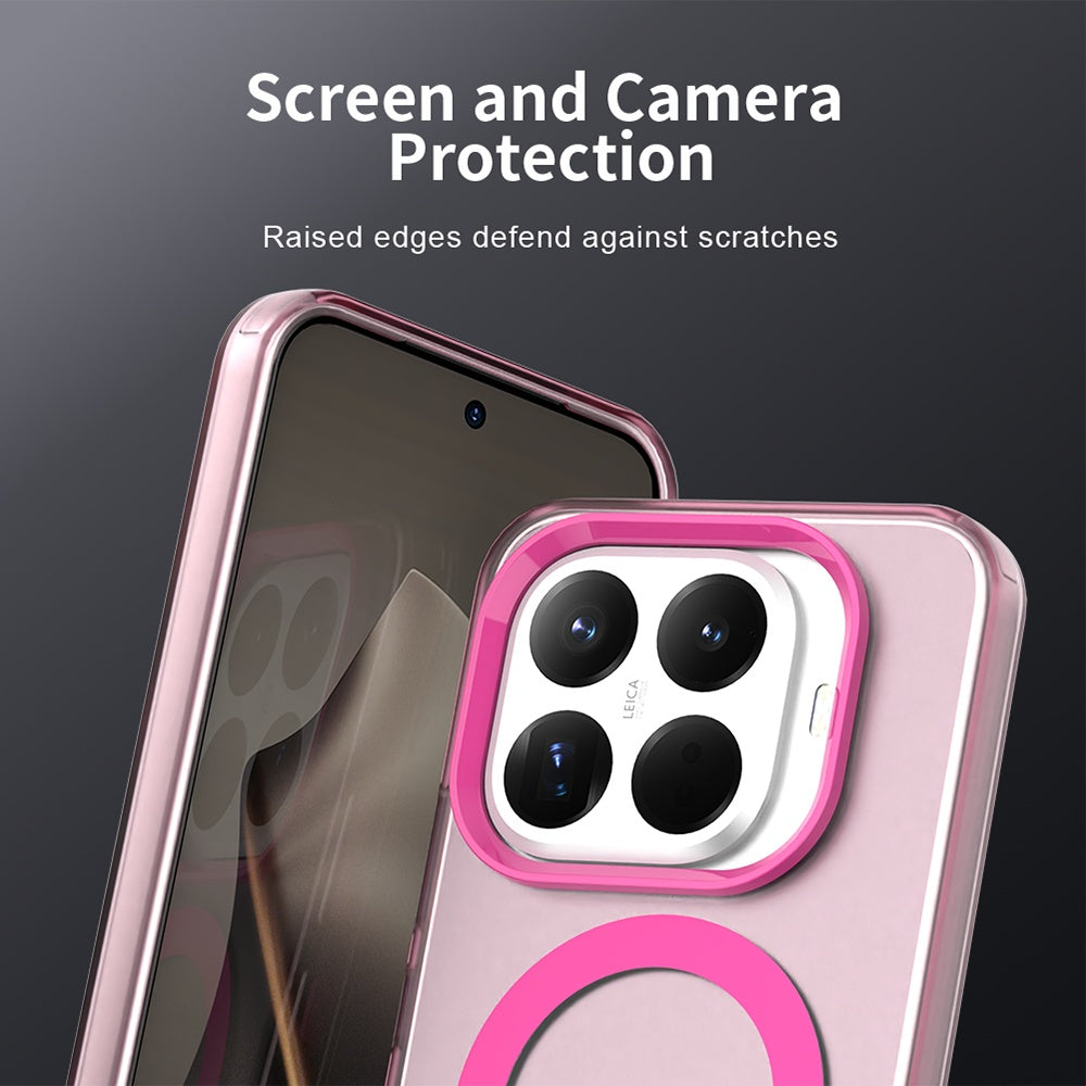 Ovitek MagSafe za Xiaomi 15T Pro, Techsuit, CandyCase, Roza