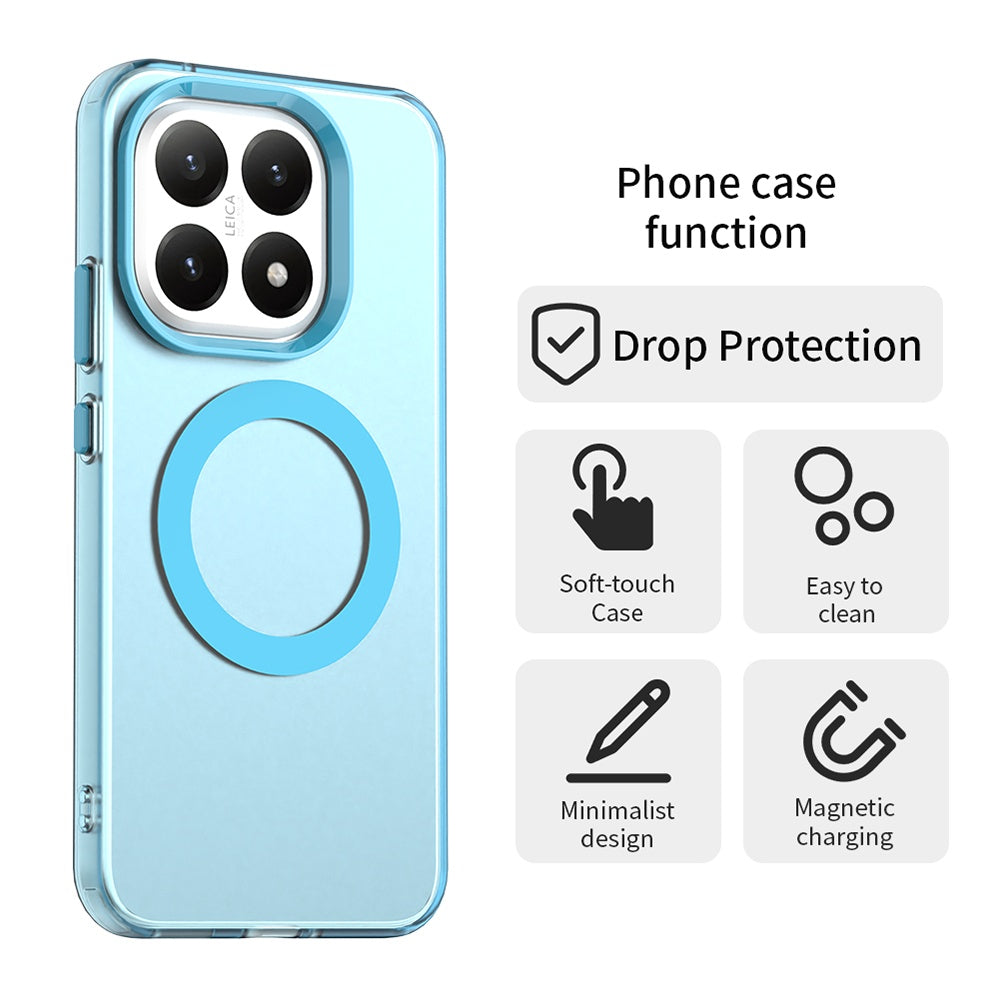 Ovitek MagSafe za Xiaomi 15T, Techsuit, CandyCase, Modra