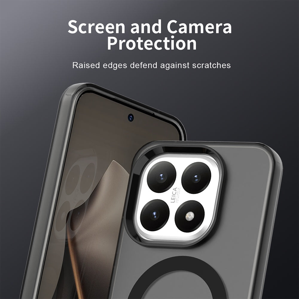 Ovitek MagSafe za Xiaomi 15T, Techsuit, CandyCase, Črn