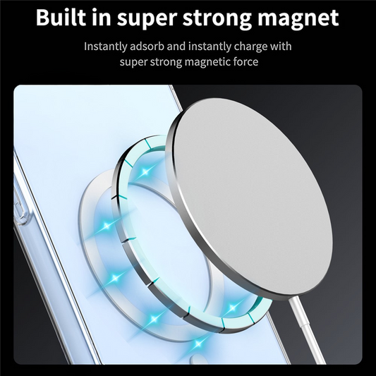 MagSafe ovitek za Xiaomi 17T, OEM, odporen na udarce, prozoren