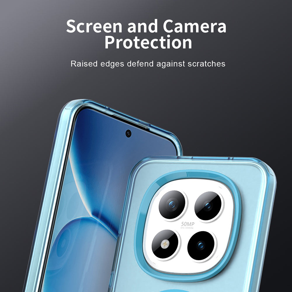 Ovitek MagSafe za Xiaomi Poco M8 Pro / Redmi Note 15 Pro+ 5G, Techsuit, CandyCase, Modra