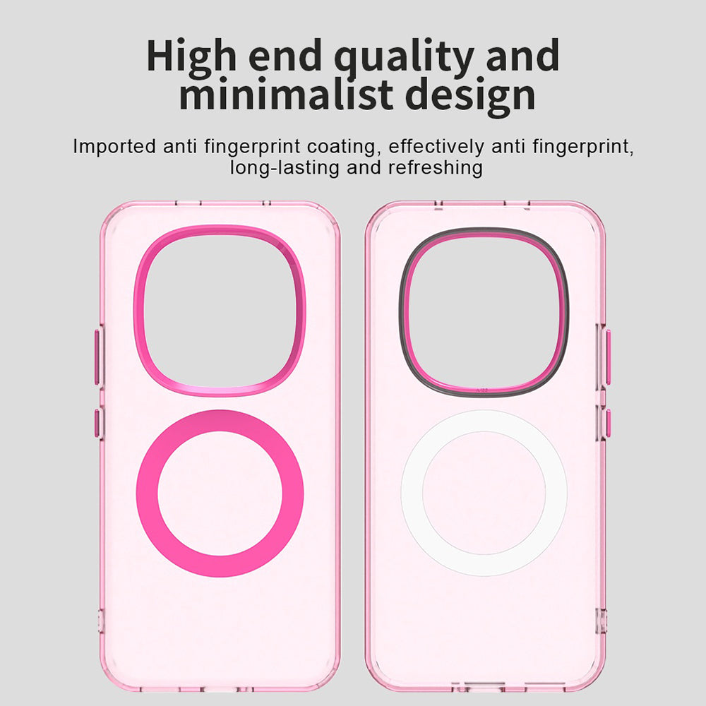 Ovitek MagSafe za Xiaomi Poco M8 Pro / Redmi Note 15 Pro+ 5G, Techsuit, CandyCase, Roza