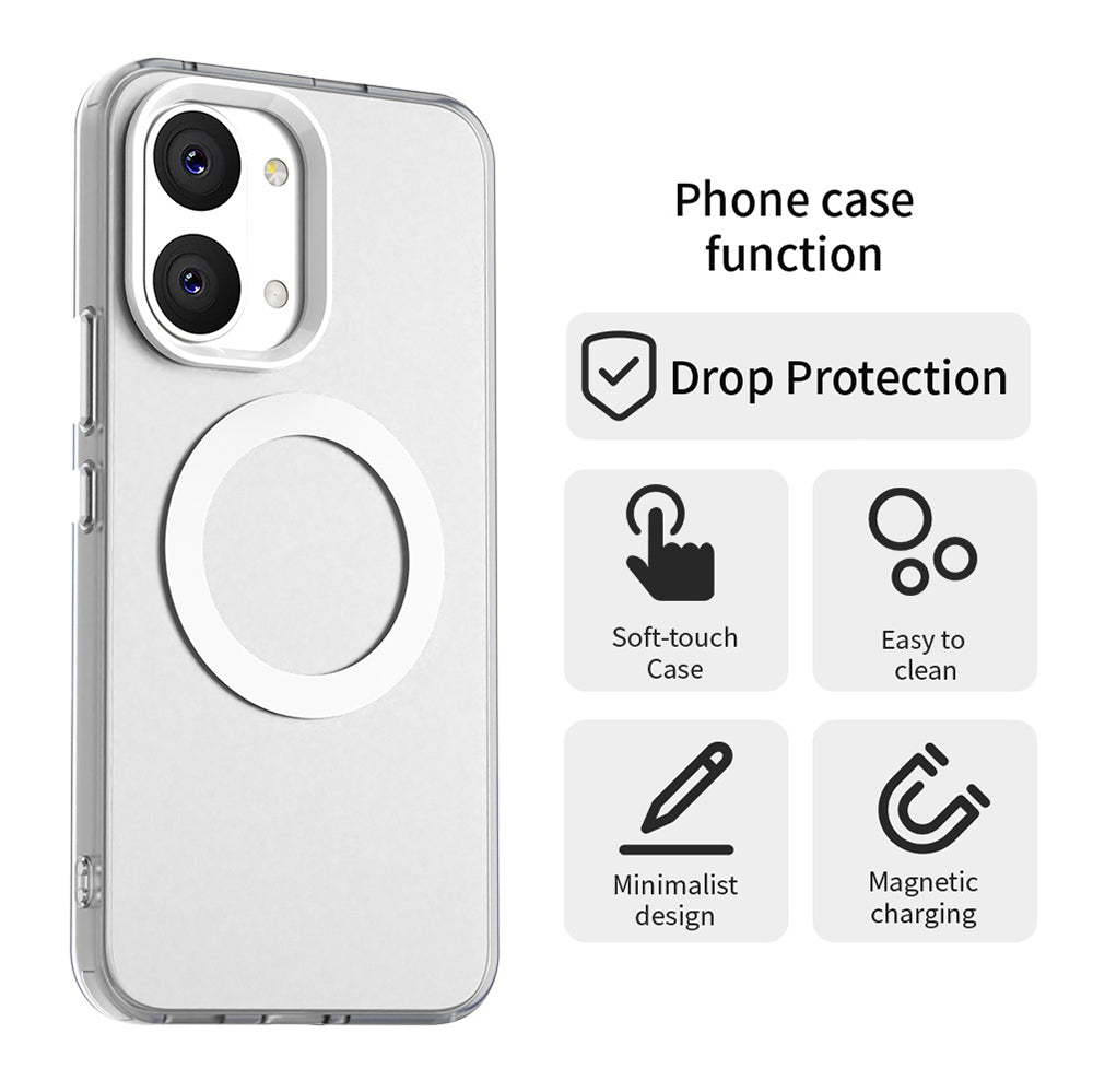 MagSafe ovitek za Xiaomi Poco X8 Pro Max, Techsuit, CandyCase, bel