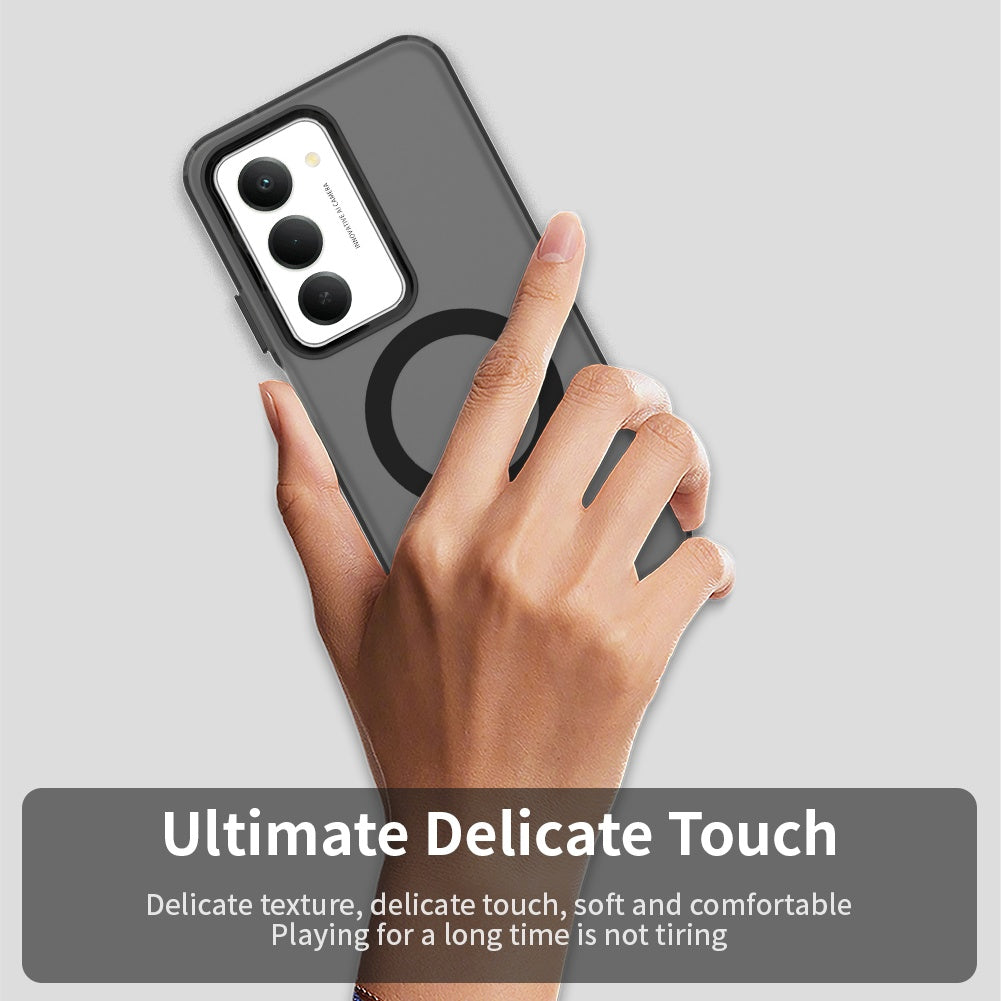 Ovitek MagSafe za Xiaomi Redmi 15 5G / 15 4G, Techsuit, CandyCase, Črna