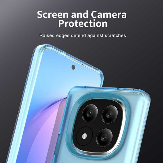 MagSafe ovitek za Xiaomi Redmi Note 14 Pro+ 5G, Techsuit, CandyCase, modra