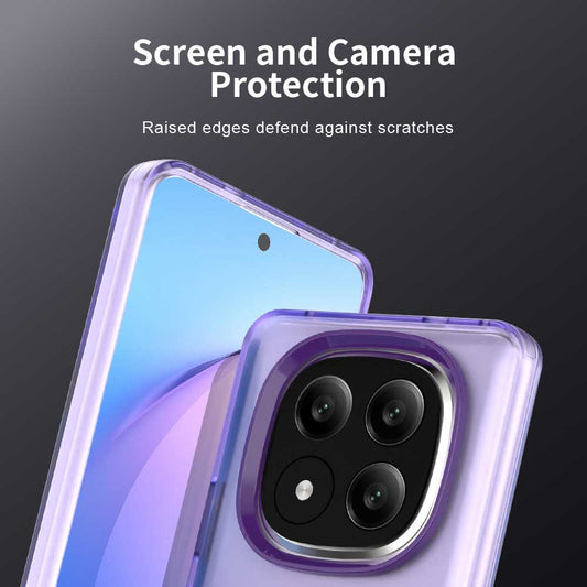 MagSafe ovitek za Xiaomi Redmi Note 14 Pro+ 5G, Techsuit, CandyCase, Vijoličen