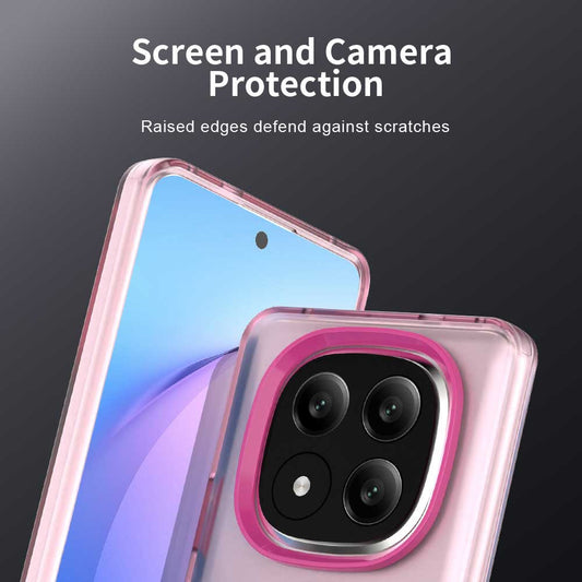 MagSafe ovitek za Xiaomi Redmi Note 14 Pro+ 5G, Techsuit, CandyCase, roza