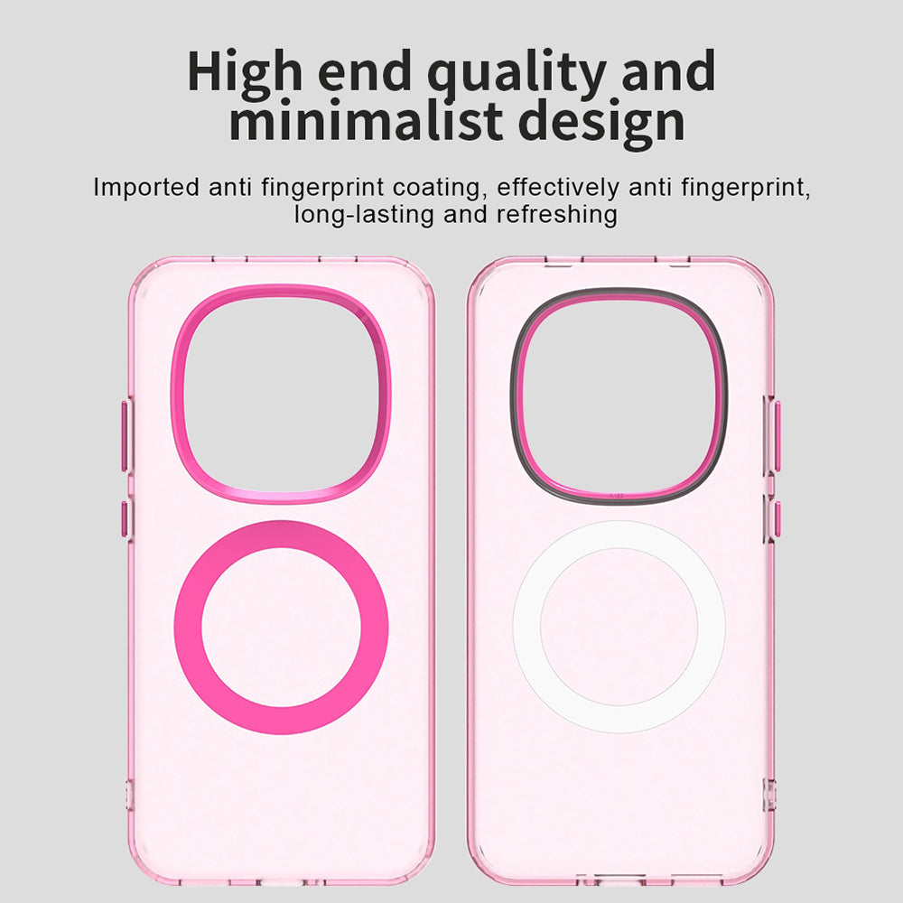 Ovitek MagSafe za Xiaomi Redmi Note 15 Pro 5G, Techsuit, CandyCase, Roza