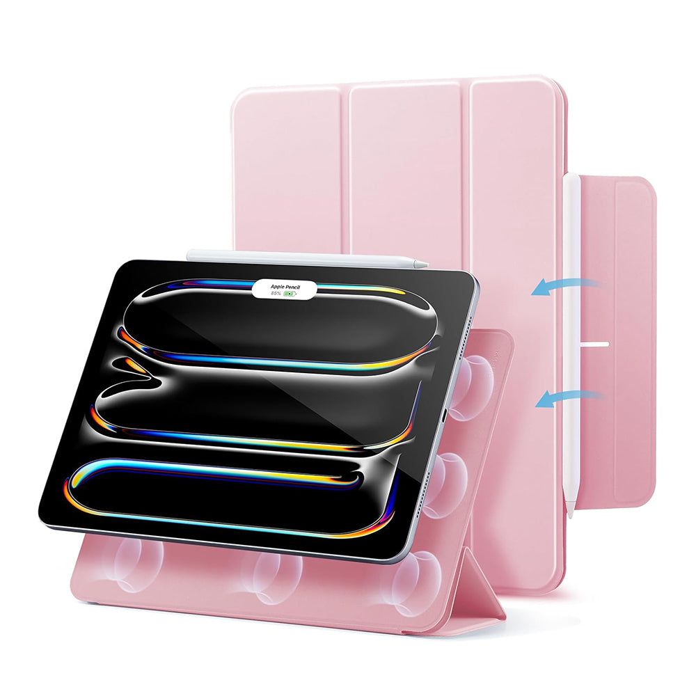 Ovitek za Apple iPad Pro 13 (2024), ESR, Rebound, roza, ponovno zapakiran