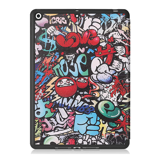 Case for Apple iPad 10.2 (2021) / 10.2 (2020) / 10.2 (2019), Techsuit, FoldPro, Multicolor